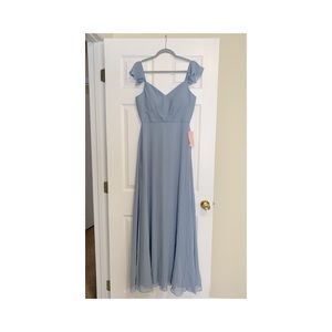 Birdy Grey Kae Dress in Dusty Blue